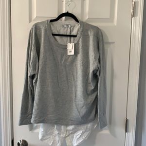 Vince sweater with undershirt. With tags